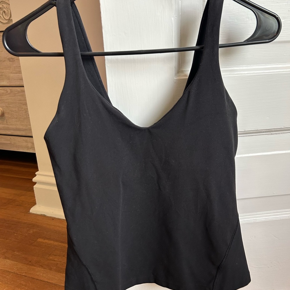 Lululemon black align tank size 6